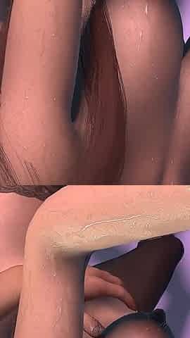 Standing Fuck a Hot Asian Girl in the Shower