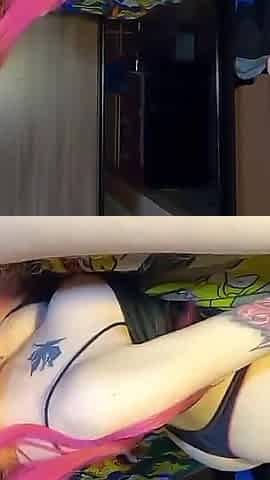 Beauty with Beautiful Feet Sucks Cock