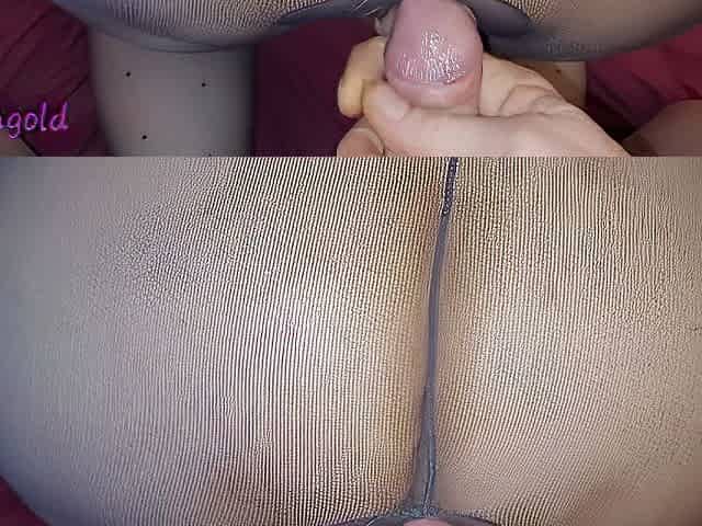 Munichgold Is Fucked From Behind In Nylons... Look At My Wet Fleshy Butterfly Pussy
