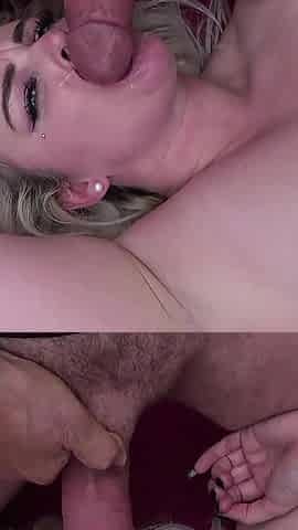 BBW Lucy May and Harleyy Hart in Outdoor Creampie Gangbang
