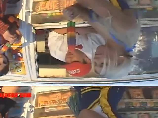 icecream truck cheerleader and school girl share cock and cr