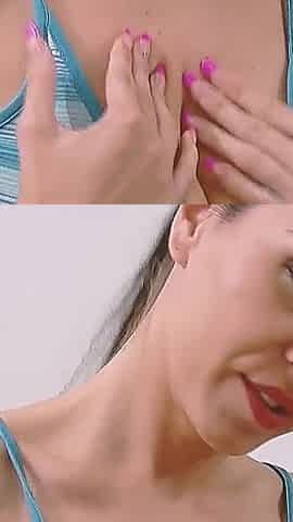 Nasty MILFs Scene 1: Busty Brunette MILF Masturbates with Her New Dildo