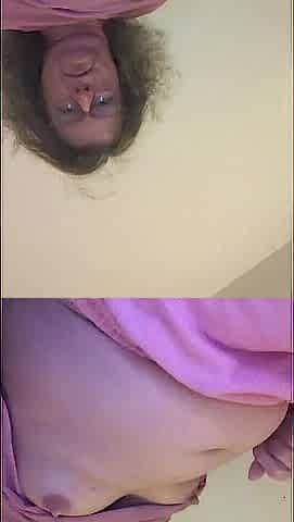 Labor starts when waking up tits and