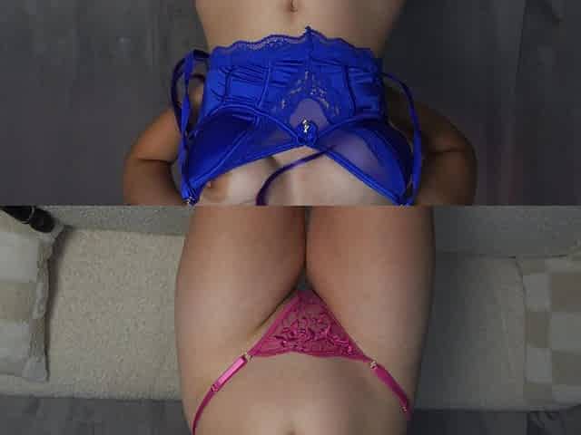 Wife Gives a Striptease Dance Performance, Dances Sexy Then Masturbates and Cums