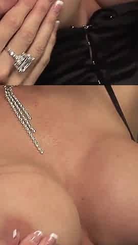 Tanya Tate's first porn a big slut MILF with sexy tattoos pleasures herself with fingers and sex toy