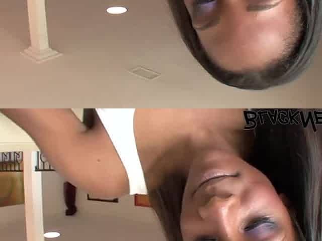 Ebony Amateur Is Banging With A Large Ebony Weenie
