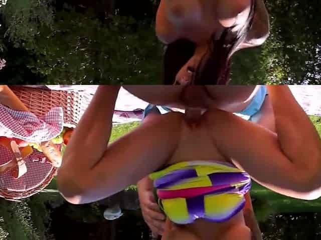 Tits Wonder Gets Banged Outdoors