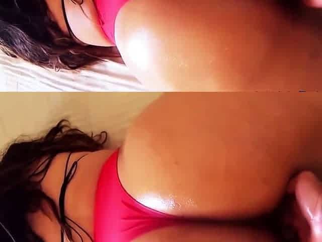 Oiled Up Big Ass Latina POV