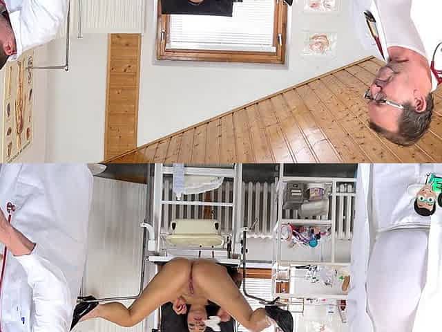 Huge Squirting Orgasm of Daphne Klyde in Gyno Chair