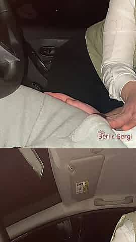 POV Fellatio in the car after work