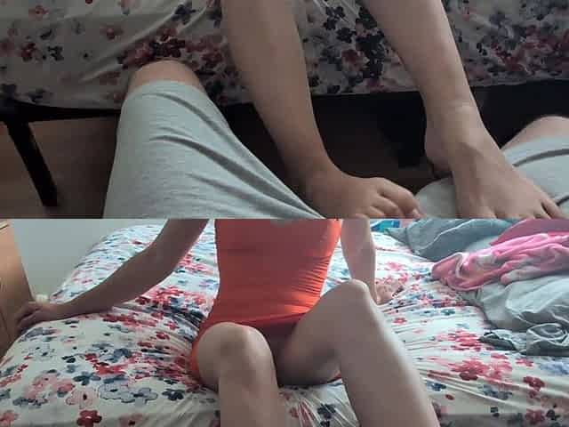 Cumming in His Boxers After Tight Dress Lap Dance