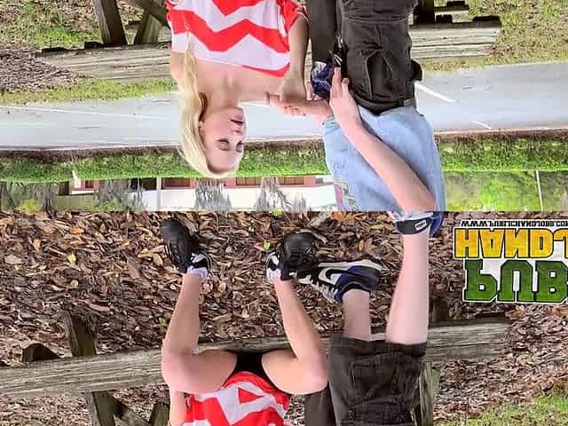 Odette Delacroix Public Park Handjob - PublicHandjobs