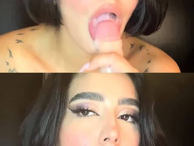 Brazilian sole worship, dildo riding and toe fellating by