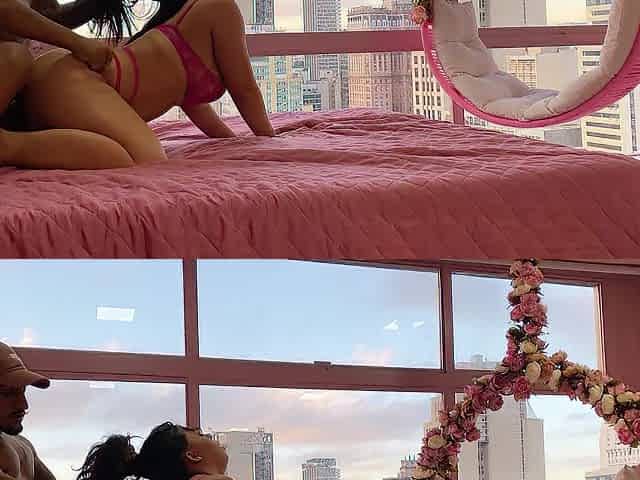 MIDGET SCREWING PLUMP LATIN CHICK