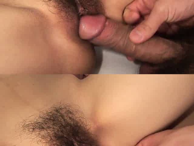 His dick is so juicy as her cunts leaks that pussy juice