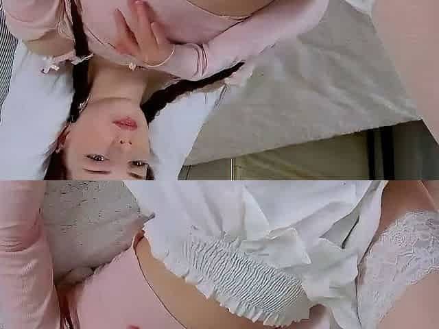 Cute blonde teen Lindsey solo toying pussy and ass