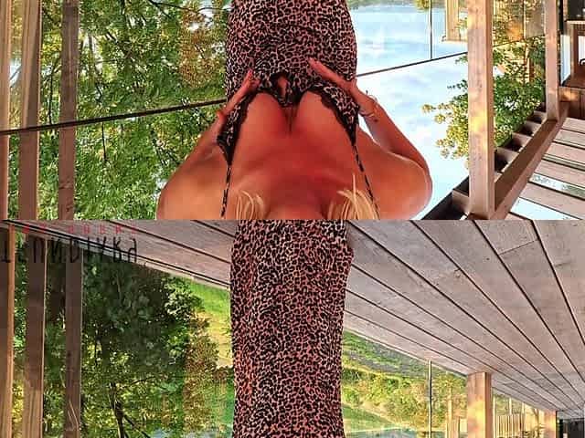 Curvy Lady in Leo Dress Has Risky Balcony Outdoor Sex - Projectfundiary