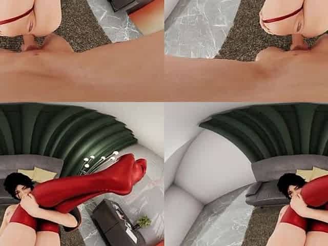 Lara legs up Screw