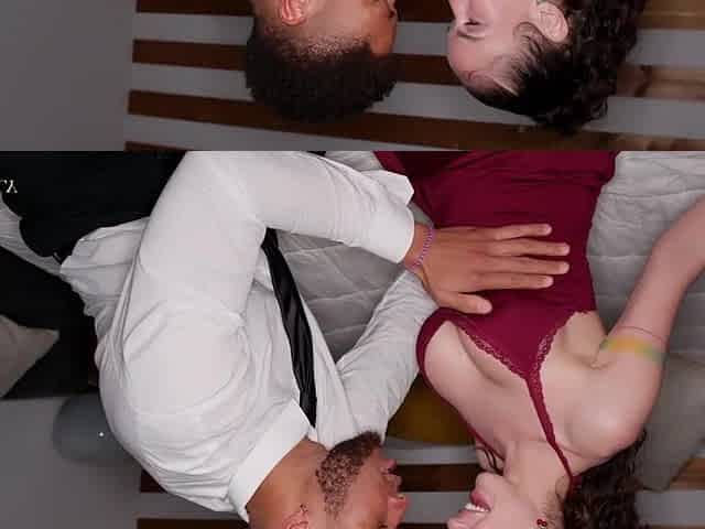 Geisha Kyd's date with a ebony stud turns into a ardent and coarse screw