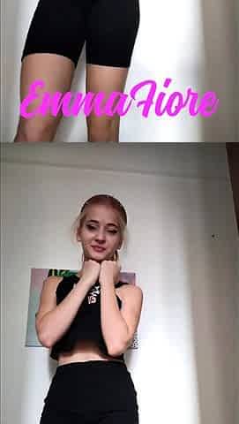 pretty teen shows you her pussy