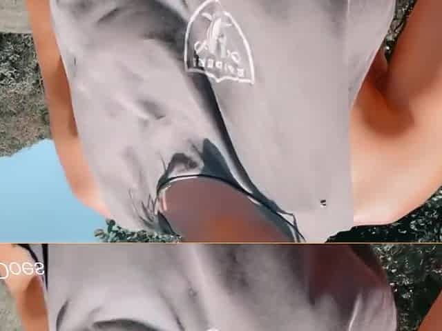 Verified Amateurs - Dared Walking Around Side Boob On Public Beach