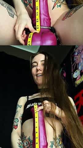 Gaping enema fetish slut toyed
