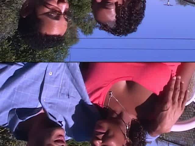 Ebony bitch can handle and ebony and a white penis at the same time