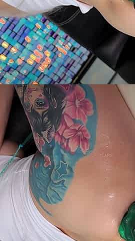 Green Monster Fuck and Creampie My Asshole