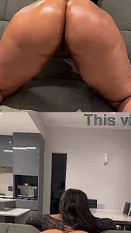 OILED UP AND TWERKING