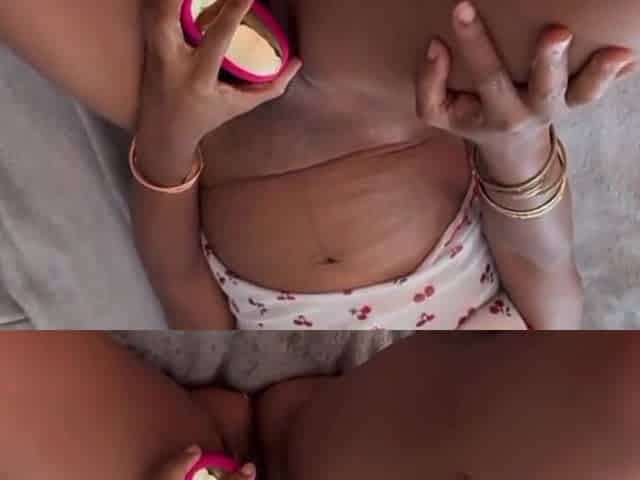 Pussy Squirting, Leg Shaking Orgasm, Nut Busting Horny Ebony Stepsis