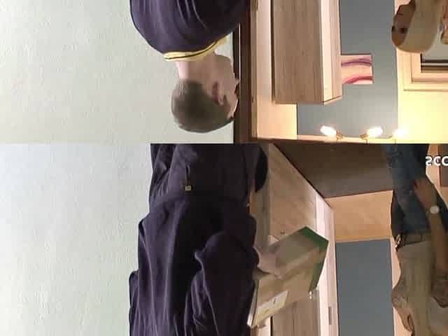 Mailman caught German Teen Tini Masturbate and Entice Bang