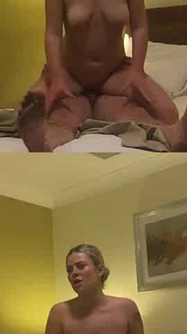 curvy english wife on top