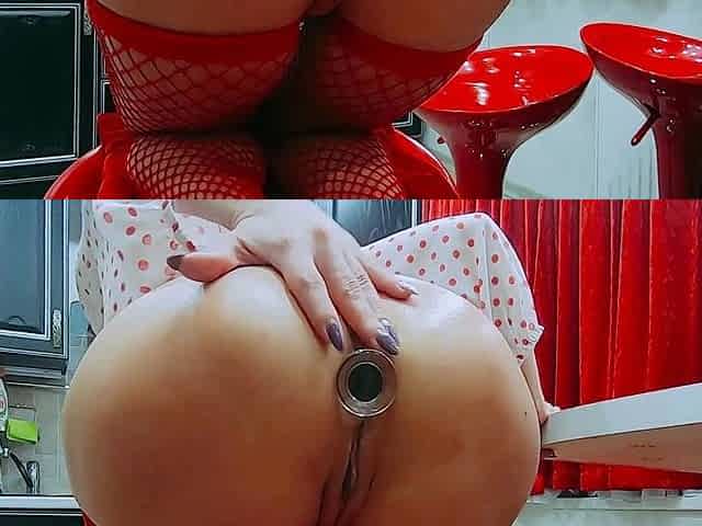 Hot Blonde Babe Solo Masturbation
