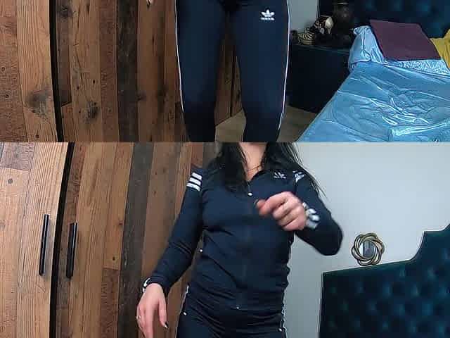 MilfyCalla- Masturbating and dancing whilst wearing sorts wear 209