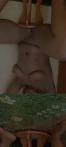 Policewoman Squirt Alone at Home