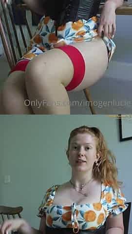Stroke To The Big tits Redhead Secretary
