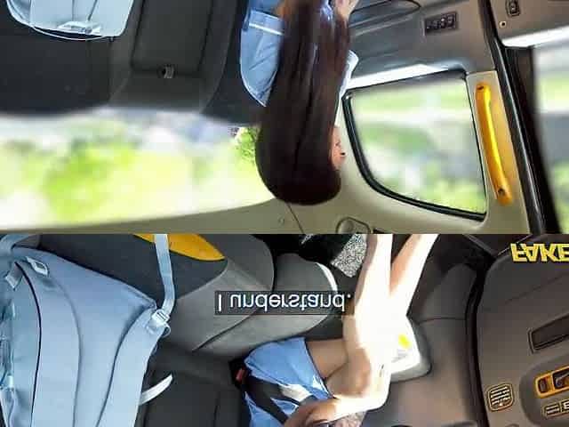 Picked up a nurse and asked her to look at my jock - Fake Taxi