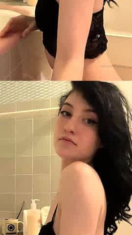 Curly Blonde Teen Records Solo Dildo Masturbation More at