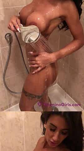 Glamino Girls - Part 3 Princess Jas Giving Blowjob and Swallow
