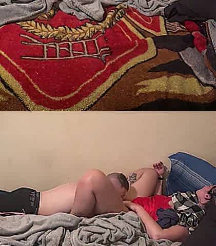 Filling the vagina all creamy and indecent