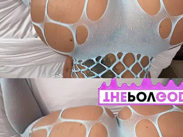 Large booty and titty sweetheart Jenna Starr took my nut like a banging champ.