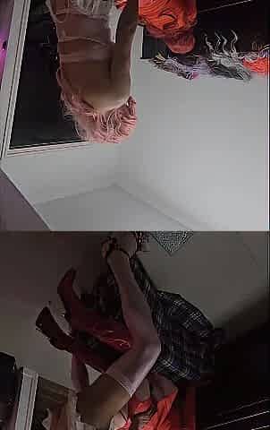lola sissy bitch get banged hard on a piano by TS stessy from tahiti with a large dick