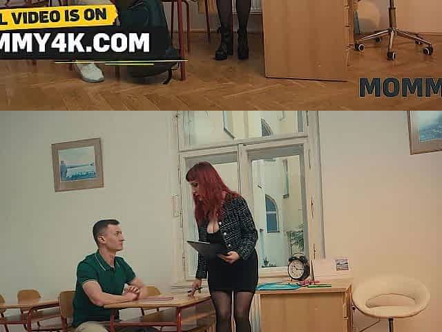 MOMMY4K. Cougar teacher just does it more excellent