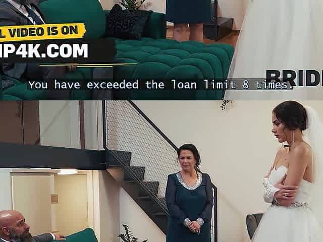 BRIDE4K. This bride's natural body turned everybody on
