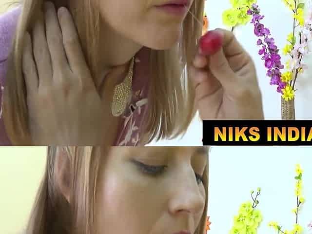 Niks Indian - Blonde Babe Girl Is Fucked In India In The Name Of Faith By Sadhus 7 Min