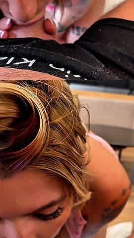 Casting Ends up with Rough Sex - Blonde Sexy Gostosa Hardcore Doggy Style Sex and Blowjob in POV