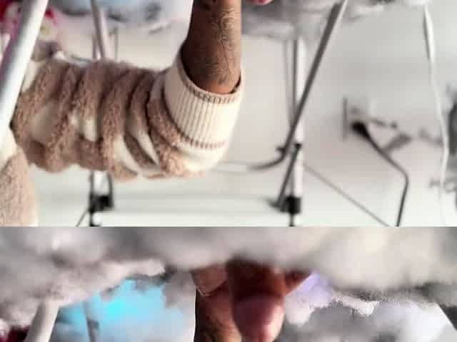 Pierced and tattooed boy sucking black cock from glory hole