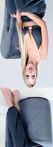 Sexy blonde blowjob and handjob