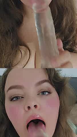 This ravishing sweetheart is hungry for schlong but solely got her thick vibrator