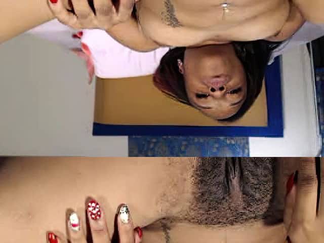 Black Guy Fucking Pretty Ebony Hairy Pussy